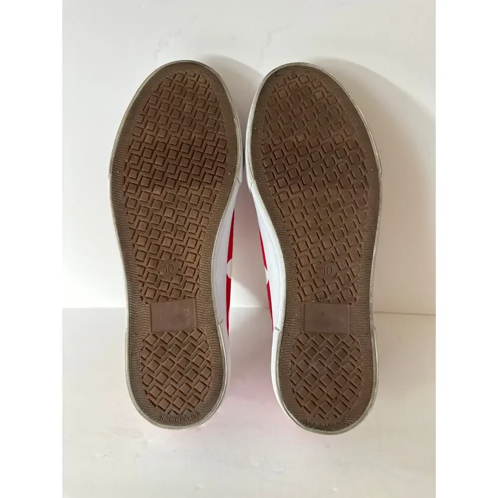 Disney Red White Minnie Mouse Polka Dot Low Top Sneakers